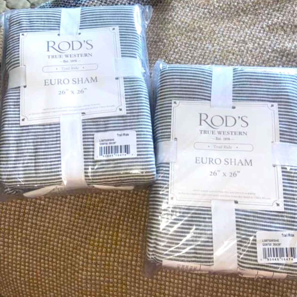Rod’s Western pillow shams